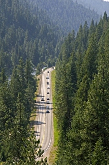 Idaho State Highway 55 near Smiths Ferry, Idaho Idaho State Highway 55 near Smiths Ferry, Idaho