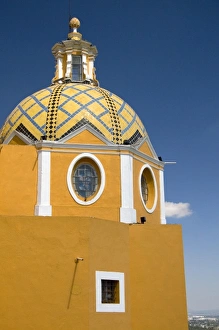 Iglesia de Nuestra Senora de los Remedios is a Mexican church located in Cholula, Puebla, Mexico Iglesia de Nuestra Senora de los Remedios is a Mexican church located in Cholula, Puebla, Mexico