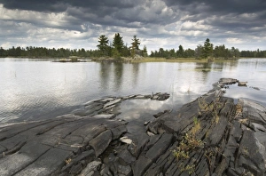 Impending clouds seen from Alder Creek campsite, Rainy Lake, Voyageurs National Park Impending clouds seen from Alder Creek campsite, Rainy Lake, Voyageurs National Park