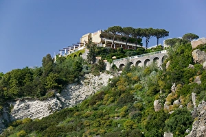 ITALY-Campania-(Bay of Naples)-ISCHIA-LACCO AMENO:Cliffside Regina Isabella e Royal ITALY-Campania-(Bay of Naples)-ISCHIA-LACCO AMENO:Cliffside Regina Isabella e Royal