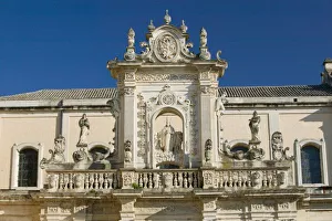 Italy, Puglia, Lecce, Piazza del Duomo, Palazzo Vescovile (b.1709) Italy, Puglia, Lecce, Piazza del Duomo, Palazzo Vescovile (b.1709)