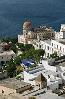Italy, Puglia, Santa Cesarea Terme, Resort Town View Italy, Puglia, Santa Cesarea Terme, Resort Town View