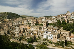 ITALY-Sicily-RAGUSA IBLA: Town View from the South ITALY-Sicily-RAGUSA IBLA: Town View from the South