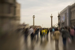 Italy, Venice, Selective Focus of The Gateway to the Venice Lagoon Italy, Venice, Selective Focus of The Gateway to the Venice Lagoon