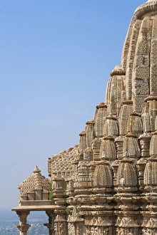 Jain temple in Chittorgarh Fort, Rajasthan, India Jain temple in Chittorgarh Fort, Rajasthan, India