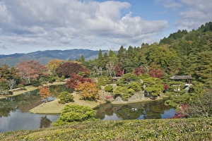 Japan, Kyoto, Shugakuin Imperial Villa Yokuryuichi Pond Japan, Kyoto, Shugakuin Imperial Villa Yokuryuichi Pond