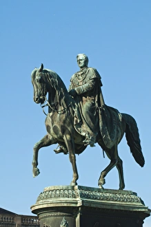 King John Statue in theatre square at the Semperoper (opera house), Dresden, Germany King John Statue in theatre square at the Semperoper (opera house), Dresden, Germany