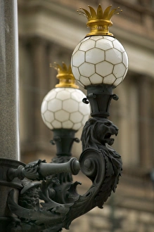 lamp post at Ntional Theater, Czech Republic, prague lamp post at Ntional Theater, Czech Republic, prague