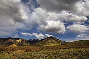 Landscape with clouds on La Sal Mountain Loop, Utah, USA Landscape with clouds on La Sal Mountain Loop, Utah, USA