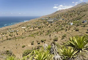 Landscape near Galinheiro in the north west of the island Landscape near Galinheiro in the north west of the island