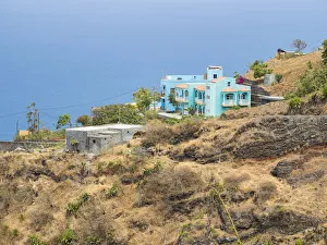 Landscape near Galinheiro in the north west of the island Landscape near Galinheiro in the north west of the island