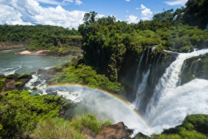Largest waterfalls Unesco world heritage sight Foz de Iguazu, Argentina Largest waterfalls Unesco world heritage sight Foz de Iguazu, Argentina