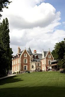 Le Clos Luce. the final home of Leonardo da Vinci. Amboise. Loire Valley. France Le Clos Luce. the final home of Leonardo da Vinci. Amboise. Loire Valley. France