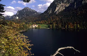Life in Germany in Bavarian Alps a different angle of the lake behind the famous Life in Germany in Bavarian Alps a different angle of the lake behind the famous