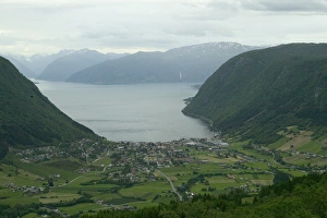 over looking Vic along, Sogne Fjord Southern Fjord, VIC Norway over looking Vic along, Sogne Fjord Southern Fjord, VIC Norway