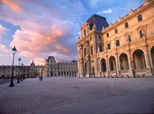 France Tourism Prints: Louvre, Paris