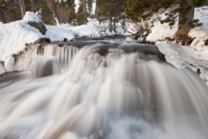Lower Eagle Falls above Emerald Bay at Lake Tahoe. Califonia Lower Eagle Falls above Emerald Bay at Lake Tahoe. Califonia