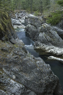 Lower Falls, Little Qualicum Falls Provincial Park, Vancouver Island, British Columbia Lower Falls, Little Qualicum Falls Provincial Park, Vancouver Island, British Columbia