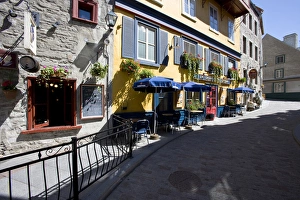 The Lower Town section of Quebec Citys Old Town The Lower Town section of Quebec Citys Old Town