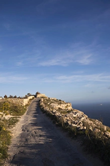 Malta, Central, Dingli, Dingli Cliffs, coastal cliff view, elev. 220 meters, sunset Malta, Central, Dingli, Dingli Cliffs, coastal cliff view, elev. 220 meters, sunset