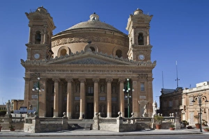 Malta, Central, Mosta, Mosta Dome church, exterior Malta, Central, Mosta, Mosta Dome church, exterior