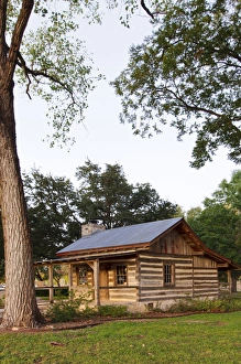 Merriman Cabin historic structure from 1846 in San Marcos, Texas Merriman Cabin historic structure from 1846 in San Marcos, Texas