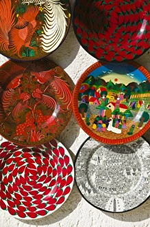 Mexico, Jalisco, Barra de Navidad. Mexican Plates Mexico, Jalisco, Barra de Navidad. Mexican Plates