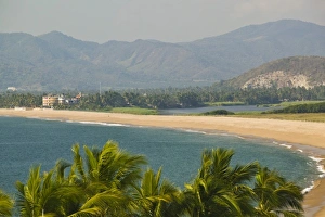 Mexico, Jalisco, Barra de Navidad. Town Beach Mexico, Jalisco, Barra de Navidad. Town Beach