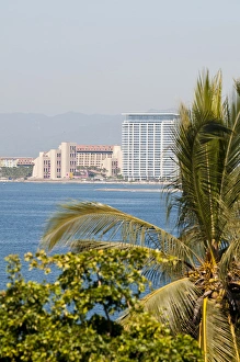 Mexico, Puerto Vallarta. Puerto Vallarta skyline, Mexico Mexico, Puerto Vallarta. Puerto Vallarta skyline, Mexico