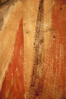 Mexico, San Miguel de Allende. Abstract wall pattern Mexico, San Miguel de Allende. Abstract wall pattern