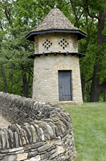Michigan, Wyandotte. Greenfield Village, Cotswold Cottage Michigan, Wyandotte. Greenfield Village, Cotswold Cottage