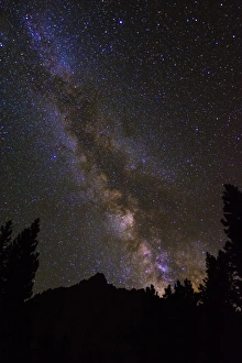 The Milky Way over the Palisades, John Muir Wilderness, Sierra Nevada Mountains The Milky Way over the Palisades, John Muir Wilderness, Sierra Nevada Mountains