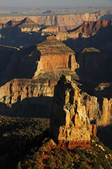 Mount Hayden at Sunset from Point Imperial; North Rim; Grand Canyon National Park Mount Hayden at Sunset from Point Imperial; North Rim; Grand Canyon National Park