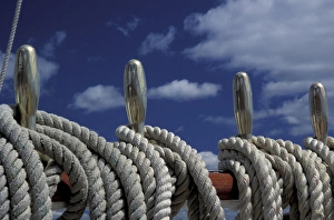NA, Canada, Nova Scotia, Halifax Ships lines and pegs NA, Canada, Nova Scotia, Halifax Ships lines and pegs