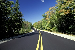 NA, USA, Maine Coastal Maine; Route 182 in the fall NA, USA, Maine Coastal Maine; Route 182 in the fall