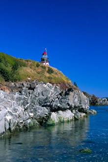 NA, USA, Maine. West Quoddy from the beach below NA, USA, Maine. West Quoddy from the beach below