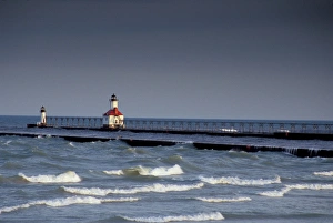 NA, USA, Michigan, Berrien County, St. Joseph lighthouse NA, USA, Michigan, Berrien County, St. Joseph lighthouse