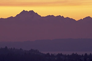 NA, USA, Washington Olympic Mountains and Puget Sound seen from Phinney Ridge NA, USA, Washington Olympic Mountains and Puget Sound seen from Phinney Ridge