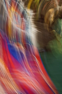Native American Indian dance in motion, Montana Native American Indian dance in motion, Montana