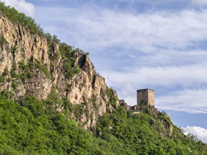 Neuhaus Castle or Maultasch Castle, near Terlan in the Etsch valley Neuhaus Castle or Maultasch Castle, near Terlan in the Etsch valley