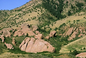 North America, United States, Colorado. Hills North America, United States, Colorado. Hills