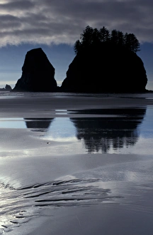 North America, USA, Washington, La Push. Seastacks at Second Beach North America, USA, Washington, La Push. Seastacks at Second Beach