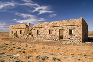 North Peake Creek Railway Station Ruins (Old Ghan Railway), Oodnadatta Track, Outback North Peake Creek Railway Station Ruins (Old Ghan Railway), Oodnadatta Track, Outback