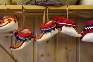 Norway, Honningsvag, North Cape. The Northern most city in Europe. Sami handicraft center Norway, Honningsvag, North Cape. The Northern most city in Europe. Sami handicraft center