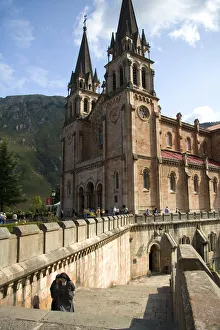 Nuns at the Basilica de Covadonga, Asturias, northwestern Spain Nuns at the Basilica de Covadonga, Asturias, northwestern Spain