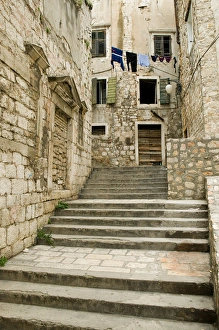old town, sibenik, croatia, eastern europe. balkan, europe old town, sibenik, croatia, eastern europe. balkan, europe