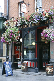 Palace Bar in Dublins most visited neighborhood, Temple Bar, Dublin, Ireland Palace Bar in Dublins most visited neighborhood, Temple Bar, Dublin, Ireland