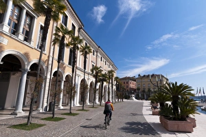 Palace of the Magnifica Patria, Sal, Lago di Garda, Lombardia, Italy Palace of the Magnifica Patria, Sal, Lago di Garda, Lombardia, Italy