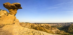 Panoramic of the badlands in the Missouri River Breaks National Monument, Montana, USA Panoramic of the badlands in the Missouri River Breaks National Monument, Montana, USA