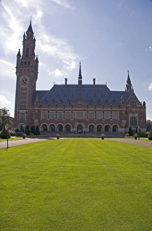 The Peace Palace at The Hague in the province of South Holland, Netherlands The Peace Palace at The Hague in the province of South Holland, Netherlands